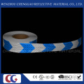 High Quality Blue and White Arrow Reflective Warning Tape (C3500-AW)